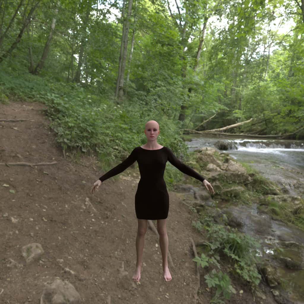 female - longsleeve_dress_brown