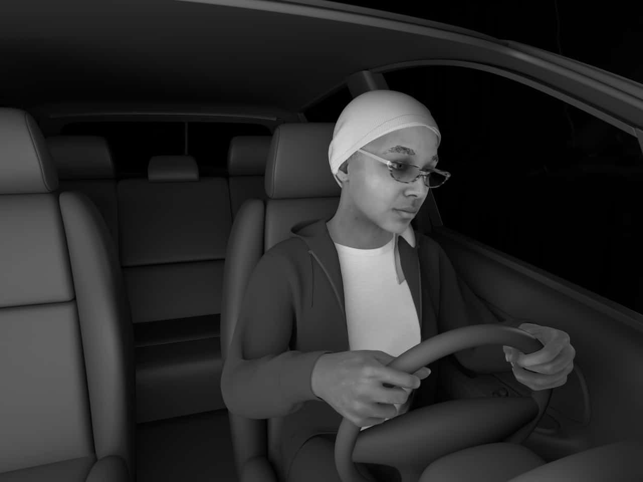 NIR, Glasses, Headwear