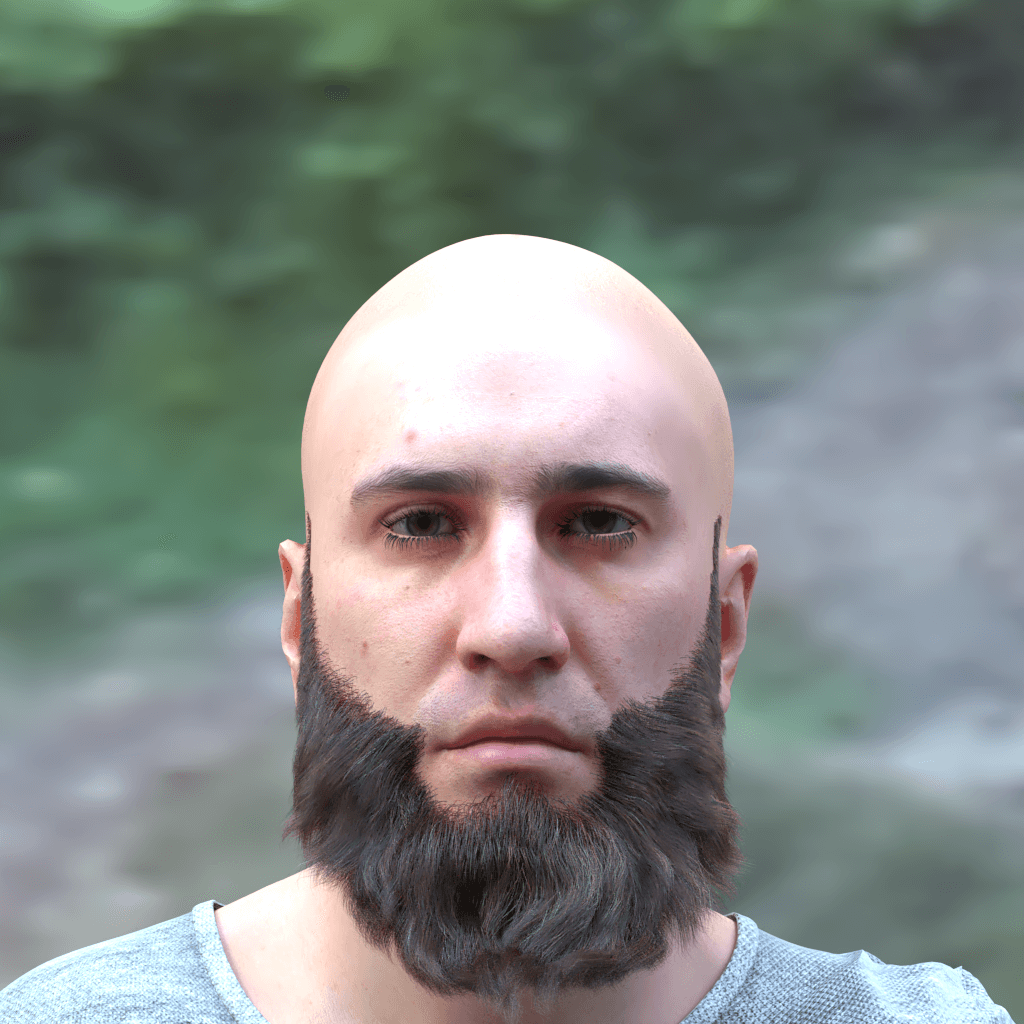 beard_ducktail, dark_golden_brow