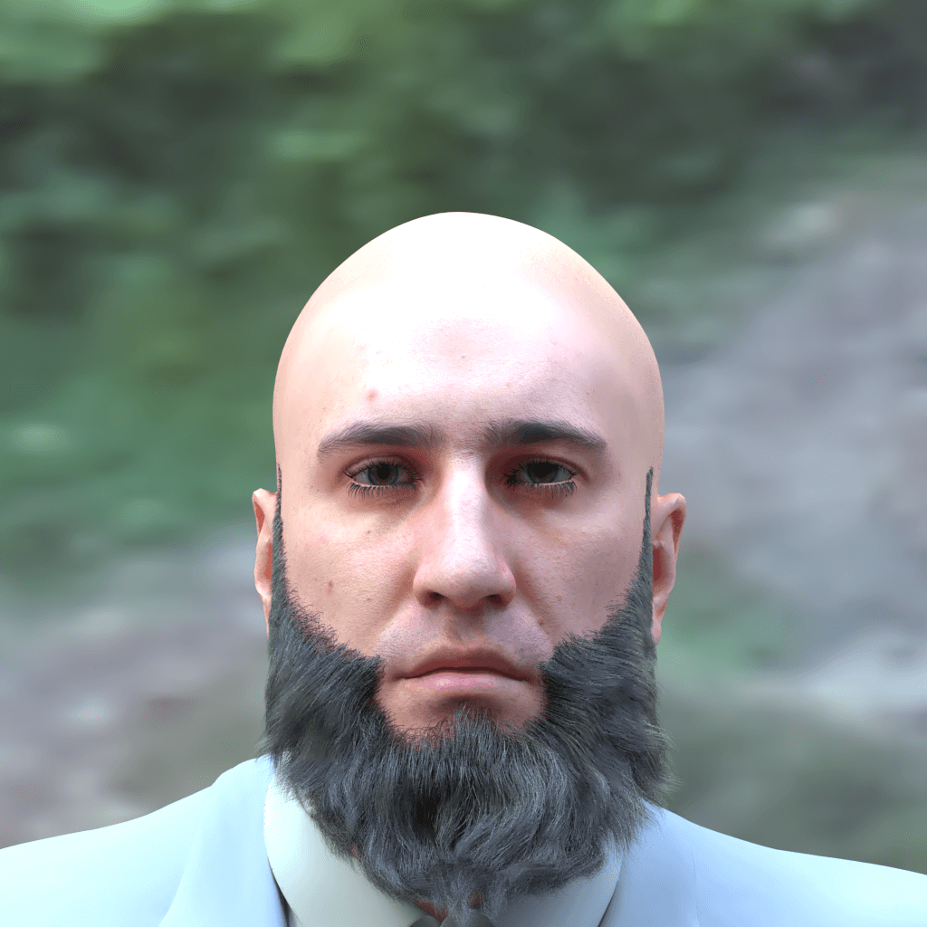 beard_ducktail, leather_black