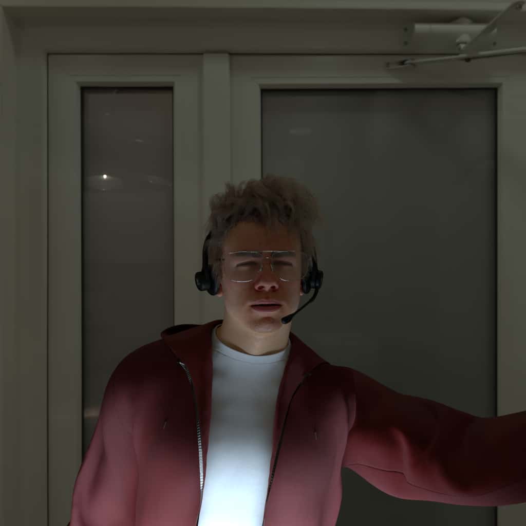 Glasses, Headphone, Gesture